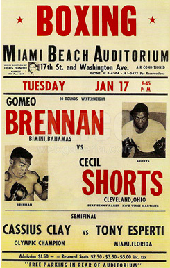 Boxing: Miami Beach Auditorium